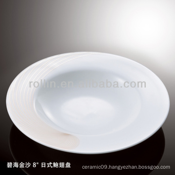 healthy durable white porcelain oven safe gray flower dinnerware